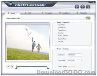 Wondershare Video to Flash Encoder screenshot